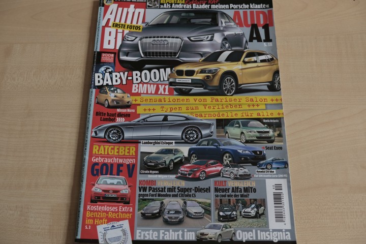 Deckblatt Auto Bild (40/2008)